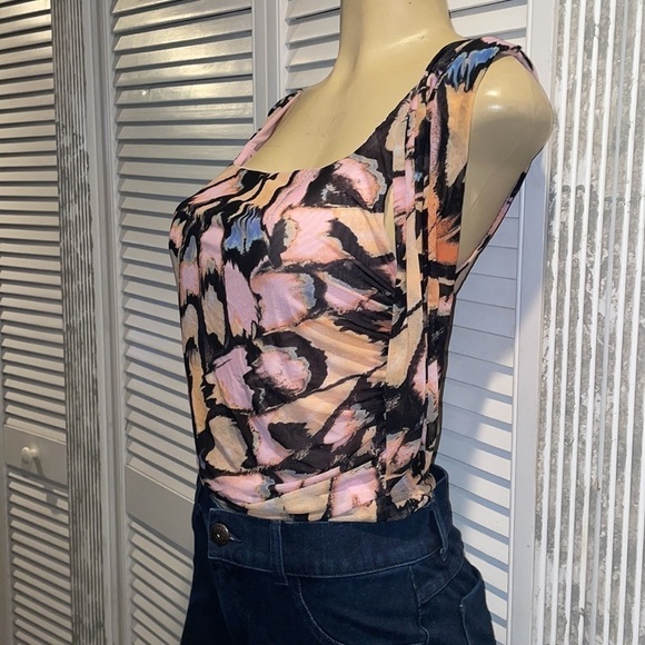 NWT Avenue Print Tank Top Size L - Picture 6 of 8